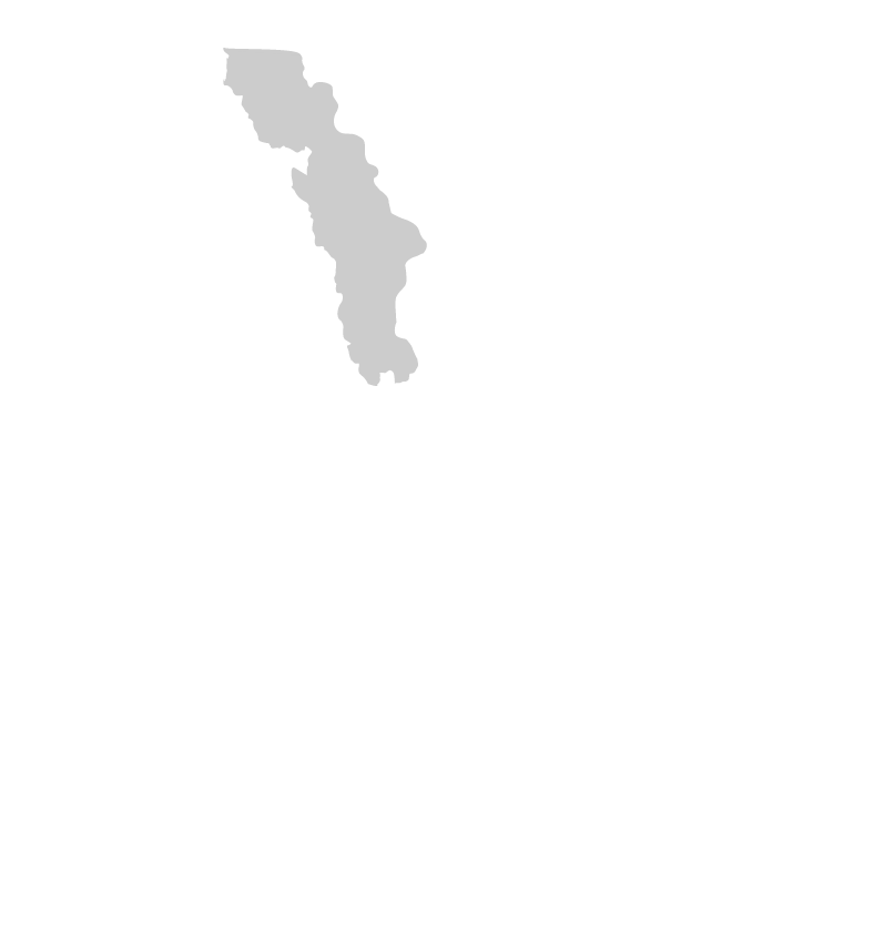 Outline of the Flathead Basin in Montana